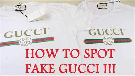 gucci replica tshirts|real vs fake gucci.